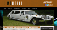 Desktop Screenshot of limo-world.com